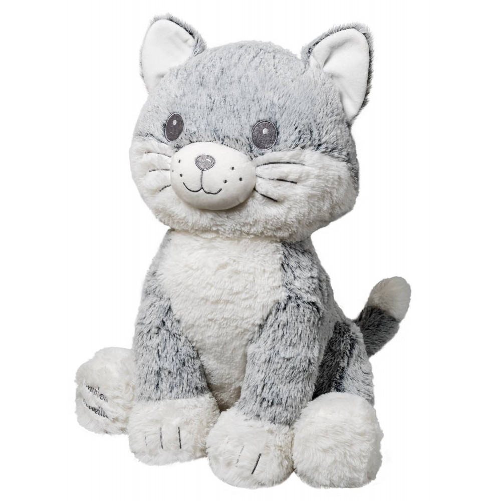 Peluche Chat Beige de Fabrication Française