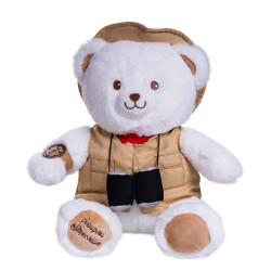 Peluche Ours Aventurier - Gaston Aventurier - 40 cm