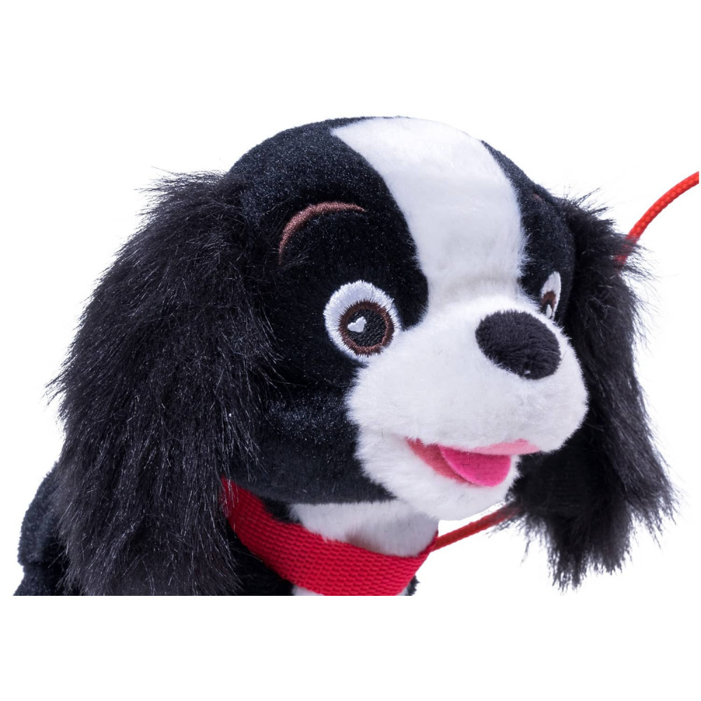 Ray chien en peluche qui marche et aboie, jouet enfant 3+. Chien a