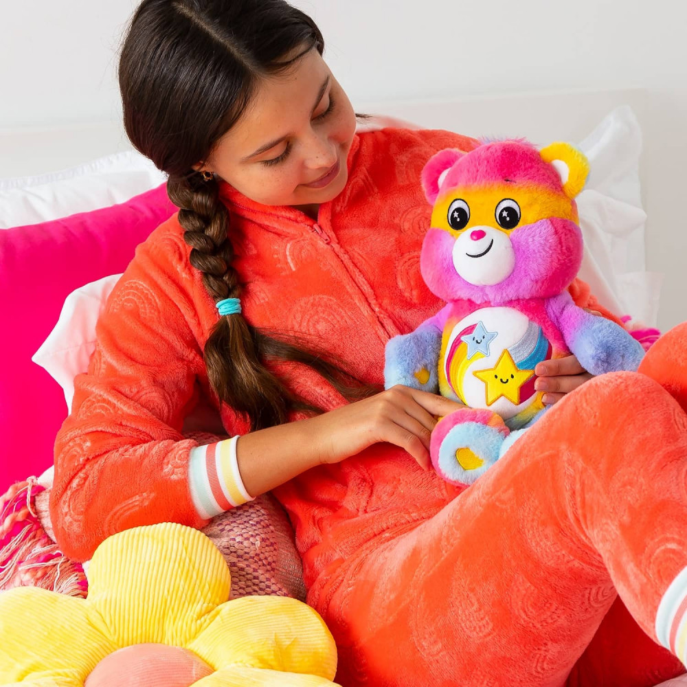 Peluche Bisounours : Hug&Giggle : Tougentille Vivid en multicolore