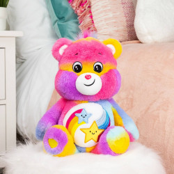 Peluche Bisounours - TOUBONTÉ- 30cm - Multicolore