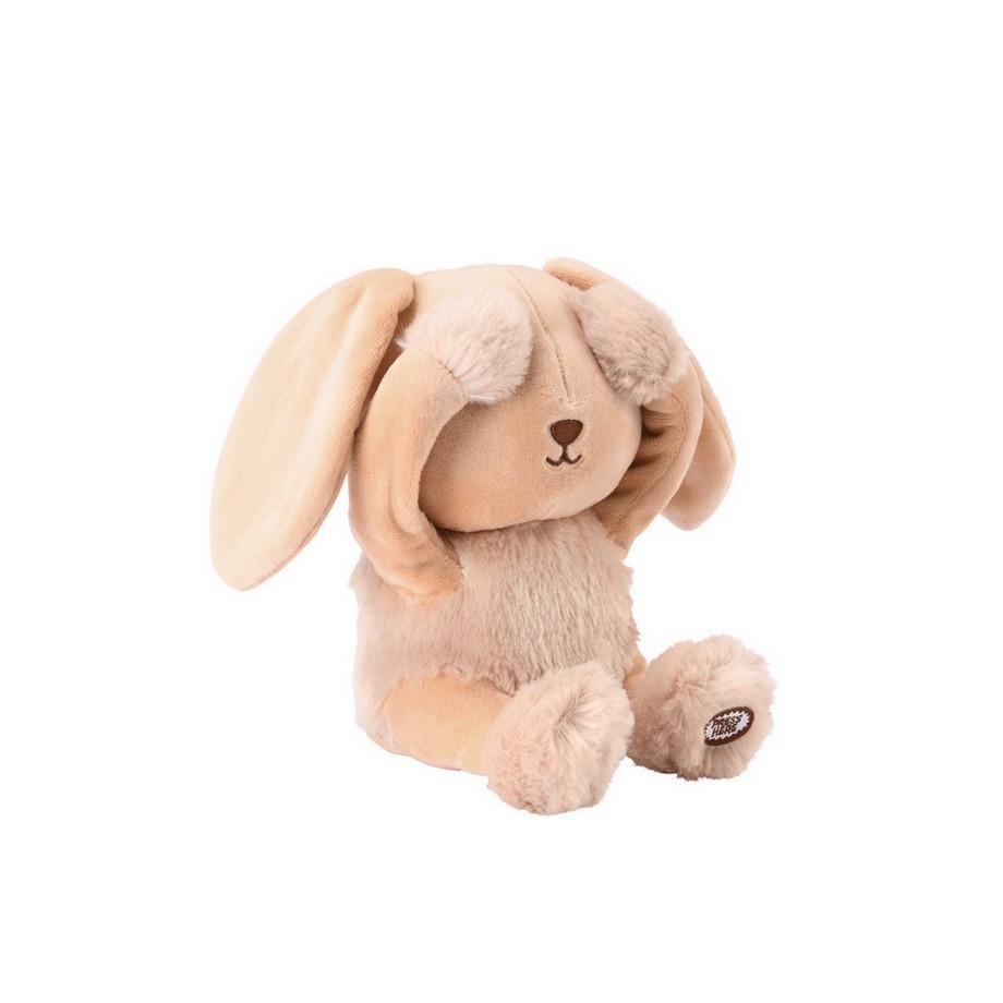 Peluche 2 fonctions Coucou et Comptine musicale Valentin le Lapin