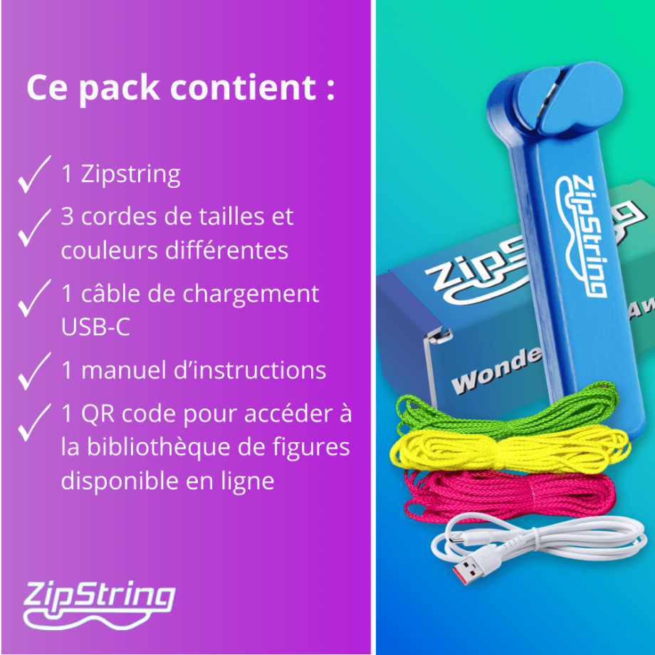 ZipString, réalisez des figures incroyables - le nouveau jeu phénomène