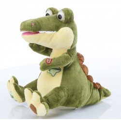 Paulo le croco - interactive soft toy