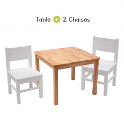 Kids Chair x2 - White