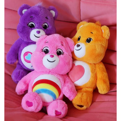 TOUCALIN - Peluche Bisounours 22cm - Rose