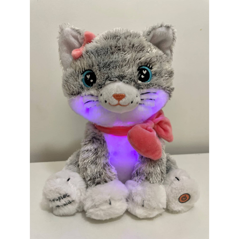 Hasbro - FurReal Friends - Peluche Intéractive Moustache Mon Chat