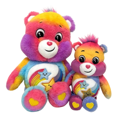 Peluches Bisounours - Duo Toubonté - 30cm et 22cm