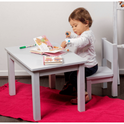 table-grise-enfant-1-4 ans-Montessoru