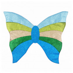 Ailes de papillon Bleu