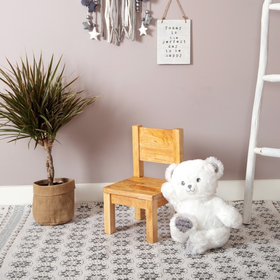 Ma première chaise bois naturel, chaise enfant bois massif MONTESSORI