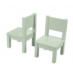 Ensemble Table et Chaises Enfant 1-4 ans Montessori - Gris perle