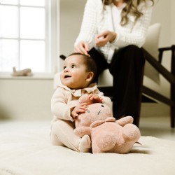 Miffy Comforter - pink babyrib