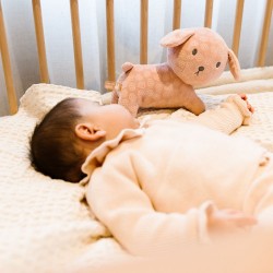 Miffy Comforter - pink babyrib