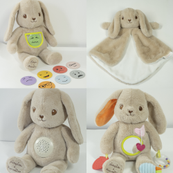 Marcel - La Maison des Maternelles - peluche émotion 40CM