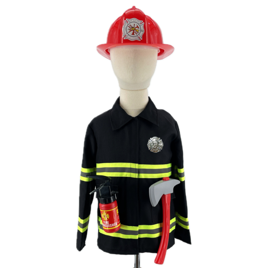 Déguisement de pompier- NYC Fire Figther- enfant 8-10 ans