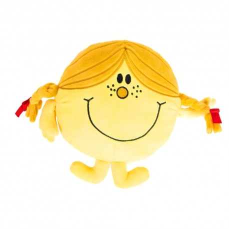 Peluche Monsieur Madame - Mme Bonheur - 22cm - Jaune