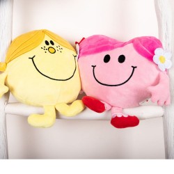 Peluche Monsieur Madame - Mme Câlin - 22cm - Rose
