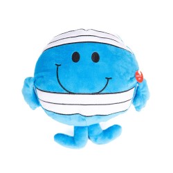 Peluche Sonore Monsieur Madame - Mr Malchance - 25cm - Bleu