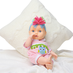 Poupon Bambolina Bébé mange et parle - 42cm - dit 50 mots