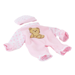 Poupon Bambolina Bébé mange et parle - 42cm - dit 50 mots