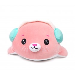 Peluche Cushablez - Otarie Seal - 25cm - Rose