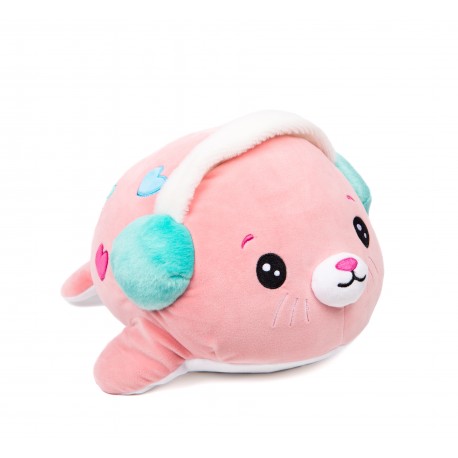 Peluche Cushablez - Otarie Seal - 25cm - Rose