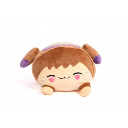 Peluche Cushablez - Coussin Waffles 30cm -Marron
