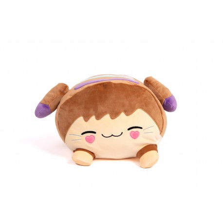 Peluche Cushablez - Coussin Waffles 30cm -Marron