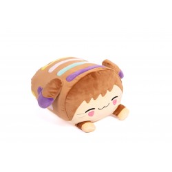 Peluche Cushablez - Coussin Waffles 30cm -Marron