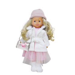 Poupon Bambolina Bébé mange et parle - 42cm - dit 50 mots