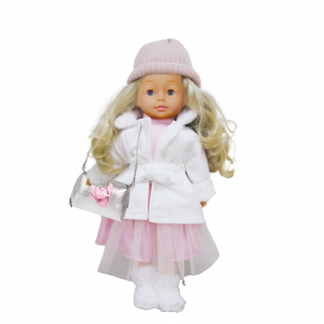 Poupon Bambolina Bébé mange et parle - 42cm - dit 50 mots