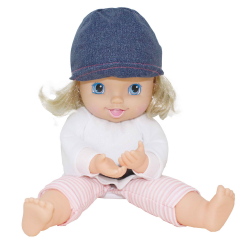 Poupon Bambolina Bébé mange et parle - 42cm - dit 50 mots