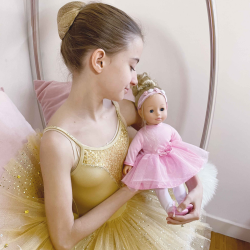 Poupon Bambolina Bébé mange et parle - 42cm - dit 50 mots