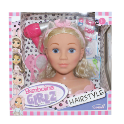 Tête à coiffer Molly avec accessoires - 25cm