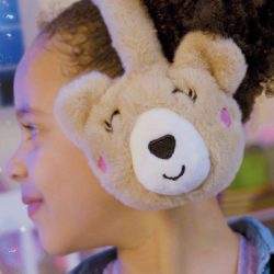 Poupée Frostyzz Nounours avec cache-oreilles pour enfant - 30cm