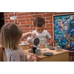 Dantoy - Set de café (Green Bean) 17 pièces en filet