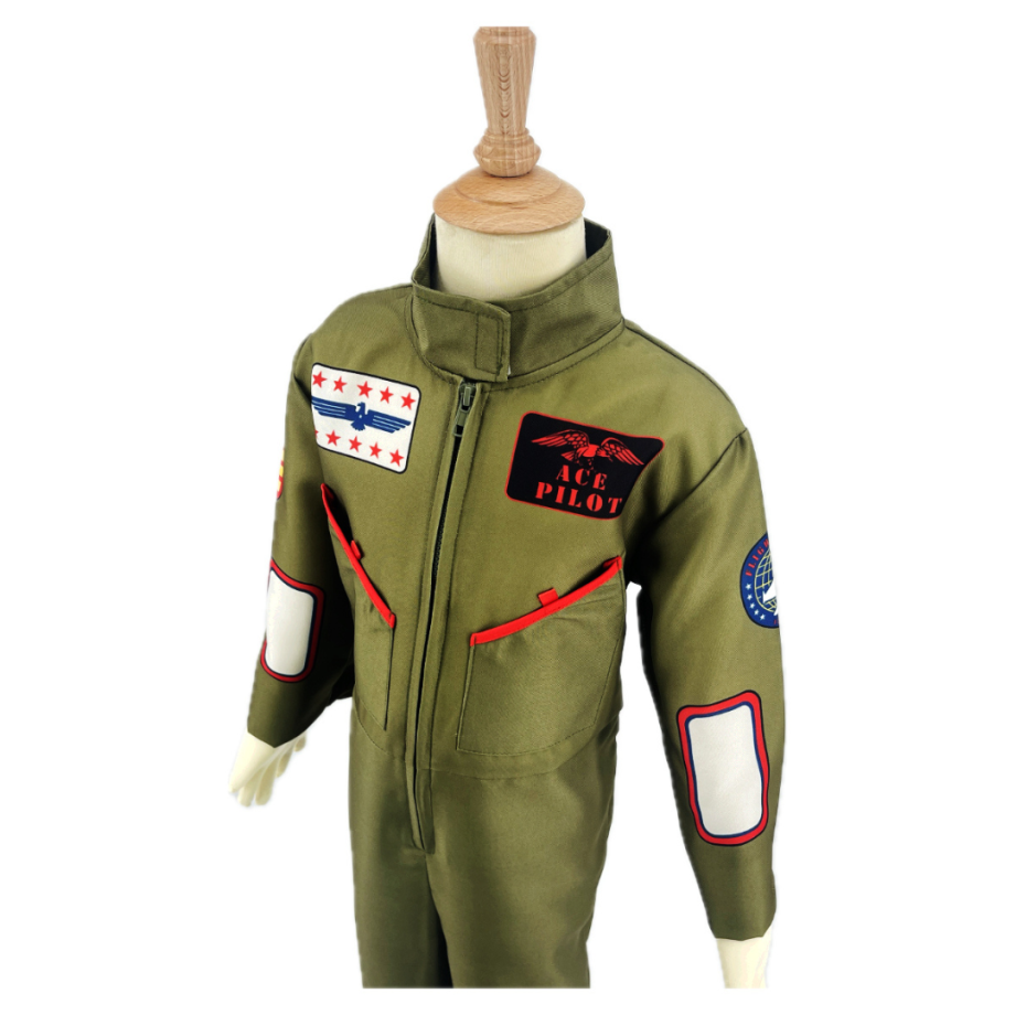 Déguisement de pilote d’avion- Fighter Pilot- enfant 8-10 ans