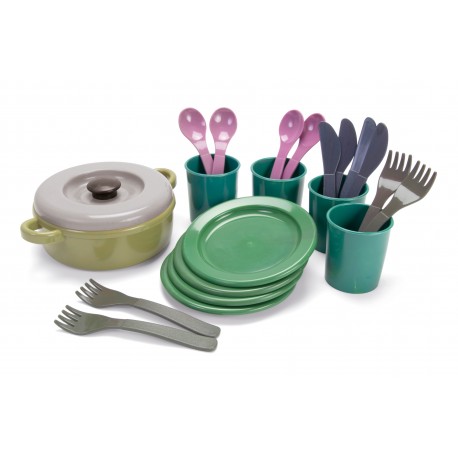 Dantoy - Set de repas - 22 pièces en filet