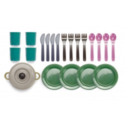 Dantoy - Set de repas - 22 pièces en filet