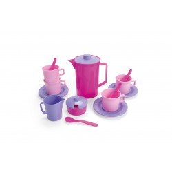 Dantoy - Set de café Rose (My little Princesse) - 17 pièces en filet