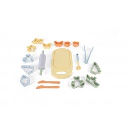 Dantoy - Set de pâtisserie Pastel - 18 pièces en filet