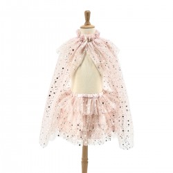 Déguisement - Set Tutu & Cape Loane Rose Poudré