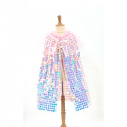 Déguisement - Cape Sequins Galaxia rose