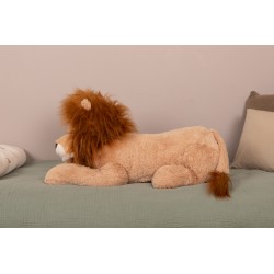Peluche géante Léon le Lion allongé 100CM