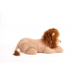 Peluche géante Léon le Lion allongé 100CM