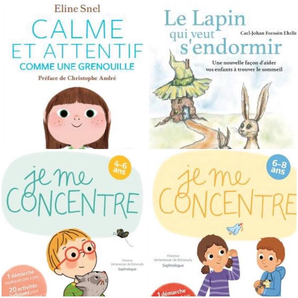 4 livres pour se relaxer avec votre enfant